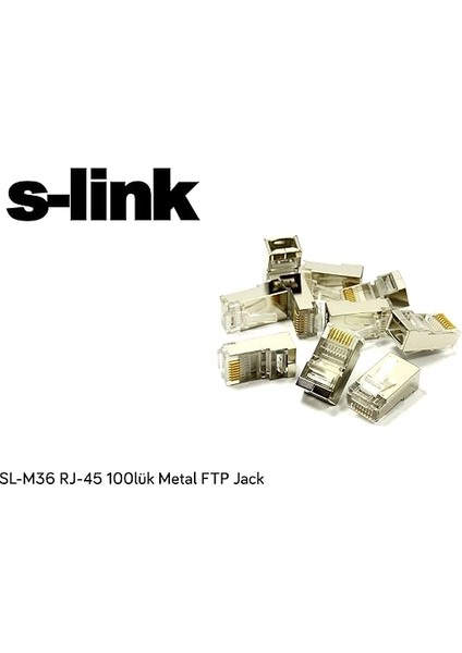 SL-M36 Rj-45 100LÜK Metal Ftp Jack fiyatları