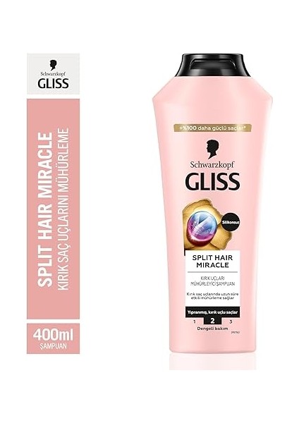 Split Hair Miracle Kırık Uçları Mühürleyen Şampuan 400ML fiyatları