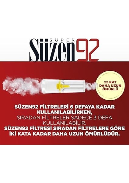 Süper Ağızlık Filtresi Slim 27'li Display Box indirimleri