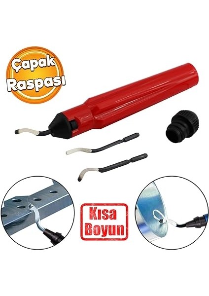 Kısa Saplı Çapak Alma Raspa Raspası Bıçağı Metal Kenar Parça Giderici 3D Baskı Kenar Düzeltici fırsatları