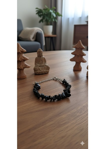 Oniks Doğal Taş Bileklik - Siyah Taşlı Şifa Bilekliği modelleri