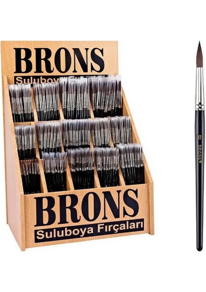 145 Sulu Boya Fırçası No:12