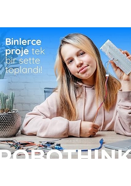 Robotik Kodlama Seti 145 Pcs (Arduino Temelli - Kutulu ve E-Kitaplı) fırsatları