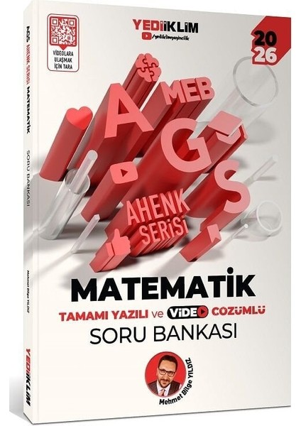 Yediiklim 2026 Meb-Ags Sayısal Yetenek-Matematik Soru Bankası Çözümlü Ahenk Serisi - Mehmet Bilge Yıldız Yediiklim Yayınları