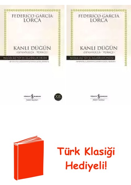 Federico García Lorca 2 Kitap Seti + Türk Klasiği Hediye