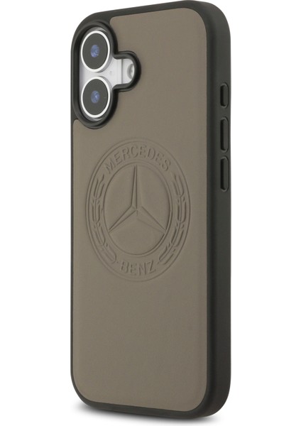 iPhone 17 Kılıf Mercedes Benz Lisanslı M-Safeli Hakiki Deri Nostaljik Yıldız Dizayn Kapak Kahverengi fiyatları