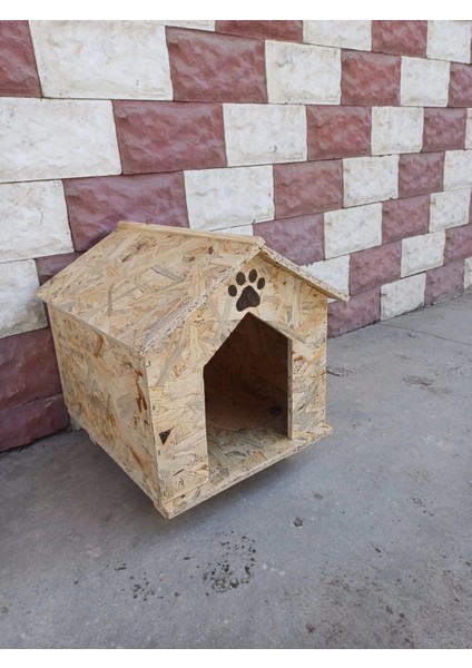 Kedi Mama ve Su Kabı Standı 2'li Doğal Ahşap Yağmur Geçirmez Membran Kaplı modelleri