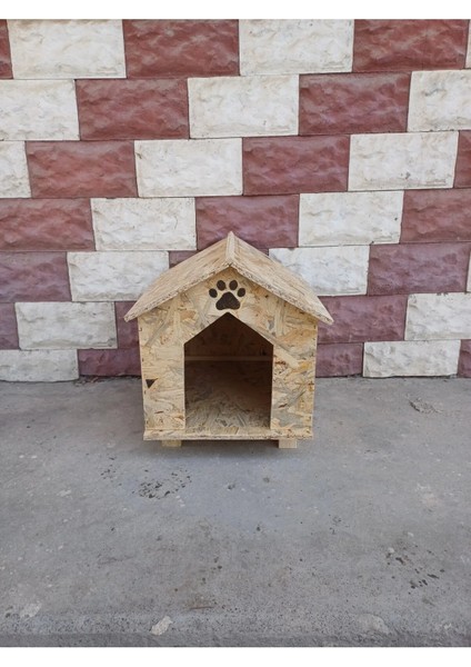 Kedi Mama ve Su Kabı Standı 2'li Doğal Ahşap Yağmur Geçirmez Membran Kaplı fırsatları