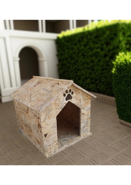 Kedi Mama ve Su Kabı Standı 2'li Doğal Ahşap Yağmur Geçirmez Membran Kaplı indirimleri