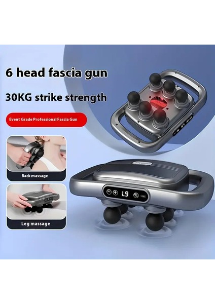 6 Başlıklı Şarjlı Isıtmalı Masaj Aleti (5047) modelleri