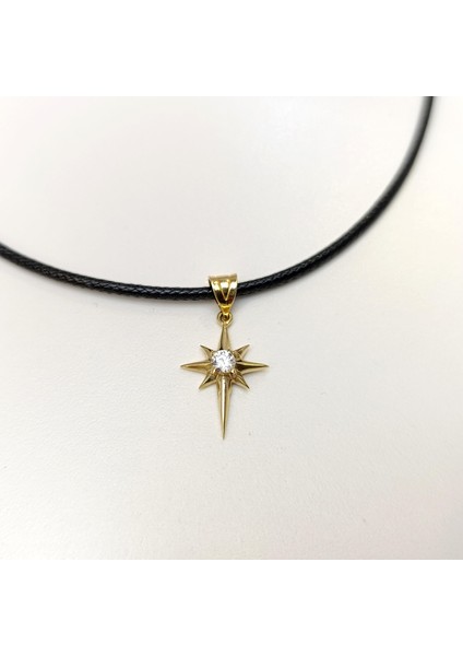 Kuzey Yıldızı Kolye 14 Ayar Altın Hd Videolu modelleri