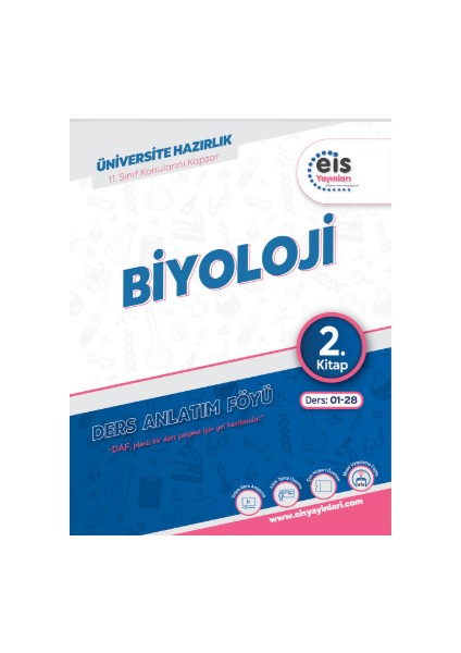 Yks Daf Biyoloji 2. Kitap Mavi Seri Eis