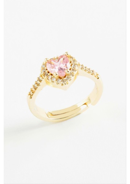 Spt-Gld Ciddi Illişki Yüzüğü-Pembe