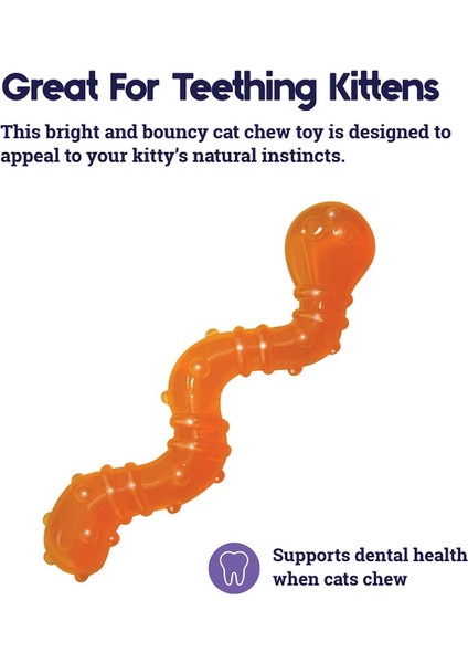 Orka Cat Wiggle Worm Catnipli Kedi Oyuncağı - Kedi Nanesi Içerikli fırsatları