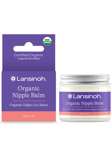 Organik Göğüs Ucu Balmı 60 ml