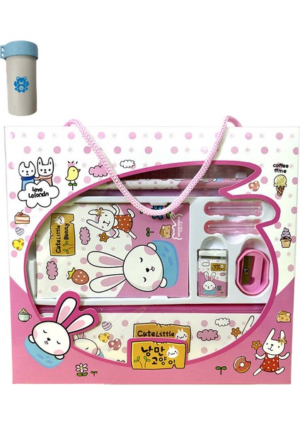 Sevimli Hayvan Öğrenme Kırtasiye Seti Kutusu (Yurt Dışından)