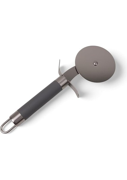 Paslanmaz Çelik Ahşap Saplı Pizza Dilimleyici, Yuvarlak Pizza Kesici Bıçak, Hamur ve Waffle Kesici, Ergonomik Tasarım indirimleri