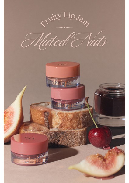 Yoğun Parlaklık Sunan, Meyve Renklerinde Kavanozda Dudak Balmı Dasıque Fruity Lip Jam 12 Jujube Jam