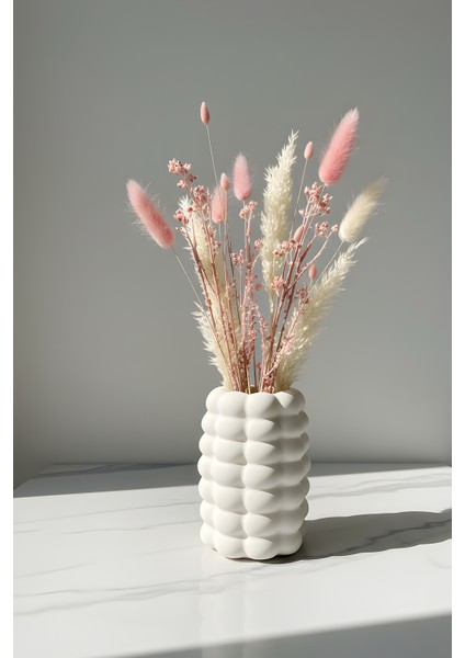 Beton Dekoratif Obje Bohem Vazo – Modern Tasarım 10 x 17 fiyatları