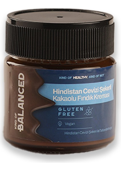 Hindistan Cevizi Şekerli Kakaolu Fındık Kreması 200 gr