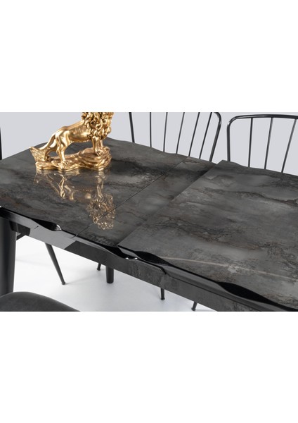 Tekno Elma Mdf Açılır Mutfak Masa Sandalye Takımı 60X100 fırsatları