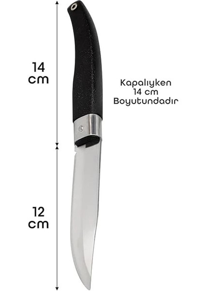 Denizli Yatağan Paslanmaz Çelik Çakı Büyük Plastik Saplı 26 cm fırsatları