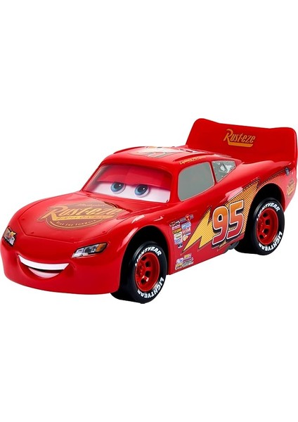 Cars Hareketli Dostlar - Şimşek Mcqueen Disney ve Pixar Cars, Hareketli Gözlere ve Ağza Sahip Hareketli Dostlar Şimşek Mcqueen Oyuncak Arabası HPH64