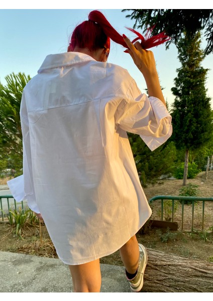 Kalın Manşetli Kadın Gömlek modelleri
