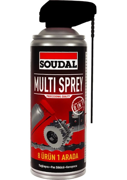 Kobra Başlıklı Pas Sökücü, Gıcırtı Önleyici, Yağlayıcı Multi Sprey 400 ml | 8 Etki Tek Sprey