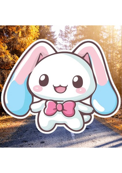 Ayaklı Pano Cinnamoroll Temalı Pano 35CM Doğum Günü Masa Dekoru