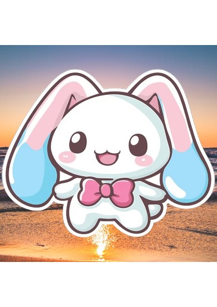 Ayaklı Pano Cinnamoroll Temalı Pano 35CM Doğum Günü Masa Dekoru