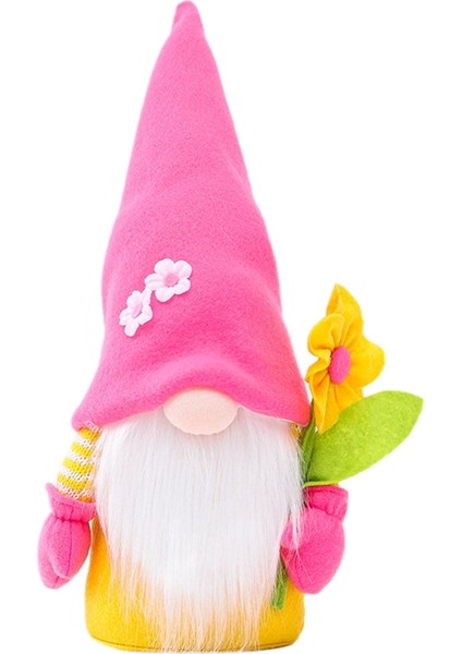 Tavşan Gnome, El Yapımı Gnome Meçhul Peluş Bebek, Noel Dekorasyon Süsler Teşekkür Günü Hediyeleri-B (Yurt Dışından)