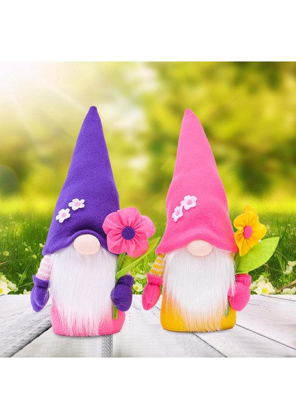 Tavşan Gnome, El Yapımı Gnome Meçhul Peluş Bebek, Noel Dekorasyon Süsler Teşekkür Günü Hediyeleri-B (Yurt Dışından) fiyatları