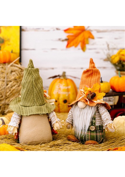 Sonbahar Gnome Kabak Ayçiçeği Isveç Cüce Peluş Süsler Süslemeleri Noel Sonbahar Şükran Günü Dekoru Için (Yurt Dışından) modelleri