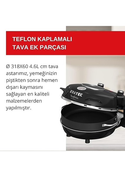 - Pizza Fırını, Set-Pm-27. 400°C'YE Kadar Sıcaklık, 5 Pişirme Kademesi, Pizza 4 Dakika Hazır, Aksesuarlar Dahil: 32 cm Ateşe Dayanıklı Taş Plaka, Xxl Tava Eklentisi, Pizza Küreği, Pizza Kesici. indirimleri