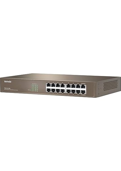TEF1016D 16 Port 10-100MBPS Ethernet Switch Fast Çelik Kasa Rackmount modelleri