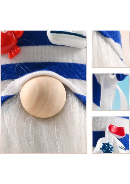 Okyanus Festivali Rudolph Yüzü Olmayan Bebek Süsleme Heykelcik Peluş Oyuncak Vintage Gnome Ev Dekorasyon Aksesuarları, B (Yurt Dışından) modelleri