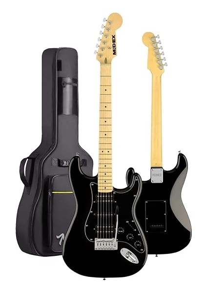 RPH-40BK-30AMP Full Black 30W Amfili Elektro Gitar Seti Hsh Manyetik Maple Klavye Üst Kalite modelleri