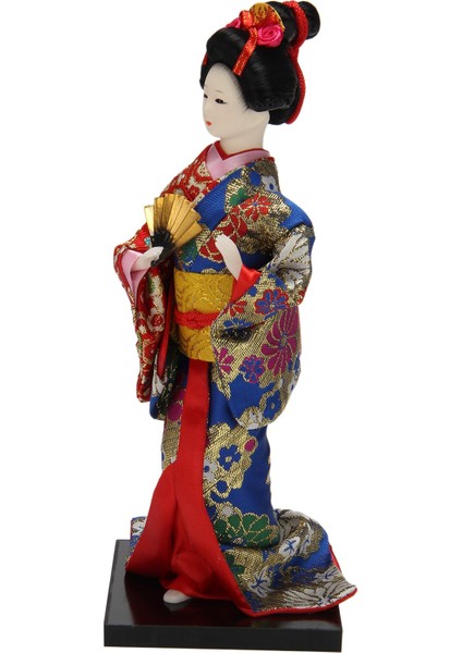 Japon Halk Bebek El Yapımı Ipek El Sanatları Heykeli Dekor Hobiler Ekran Süsler Koleksiyonu A14 (Yurt Dışından) fiyatları
