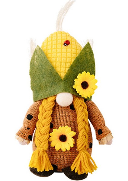 Şükran Günü Hasat Festivali Mısır Rudolph Bebek Süsleri Gnome Peluş Bebek Kadın (Yurt Dışından) fırsatları