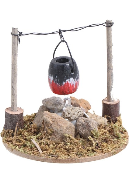 1:12 Simülasyon Minyatür Asılı Soba Modeli Bahçe Sahne Süs Aksesuarları (Yurt Dışından)