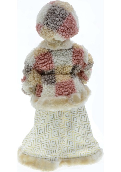 Noel Dekor Büyük Heykelcik Peluş Bebek Büyükanne Yeni Yıl Ev Odası Dekorasyon Ağacı Süsler 45 cm (Yurt Dışından) indirimleri