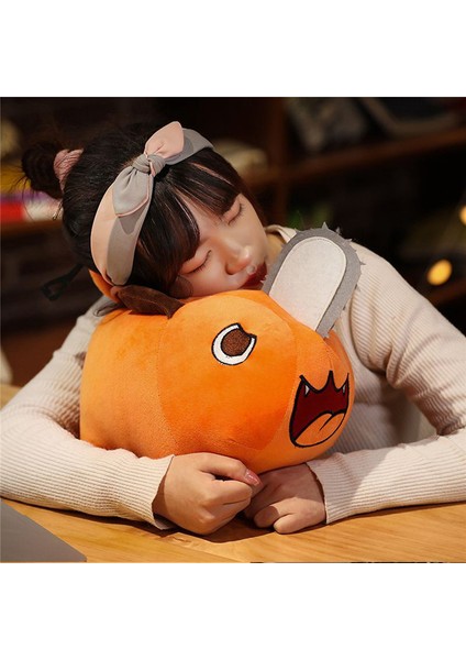 25 cm Anime Dolması Bebekler Denji Cosplay Peluş Peluş Oyuncaklar Hediyeler (Yurt Dışından) modelleri