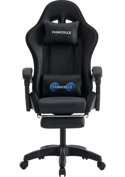 Black Star Işıklı - Masaj Özellikli Oyuncu Koltuğu Black fiyatları