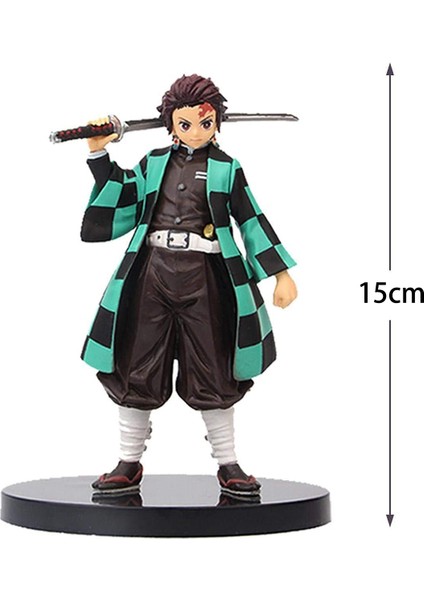 Şekil 6 Inç Pvc Oyuncaklar Kamado Tanjirou Anime Karakter Modeli Ayakta (Yurt Dışından) indirimleri