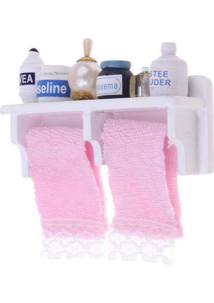 1:12 Mini Bebek Evi Banyo Duvar Çerçevesi Minyatür Mobilya Aksesuarları Duş Odası Dekorasyonu (Yurt Dışından) fiyatları
