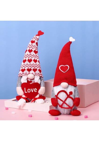 Çocuklar Için Gnomes Peluş Oyuncak Hediyeler Süsler Rudolph Yüzü Olmayan Bebek Ev Sevgililer Günü Dekoru B (Yurt Dışından) indirimleri