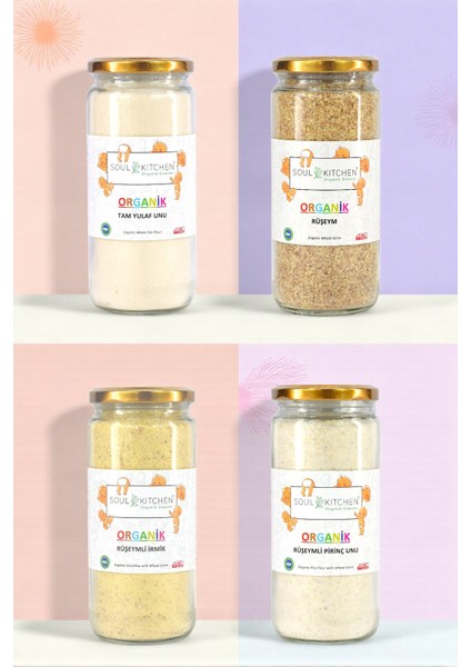 Ek Gıda Seti 4'lü Paket Model 5