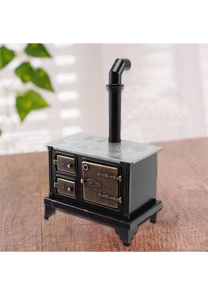 1:12 Ölçekli Mini Soba Baca Modeli Minyatür Aksesuarları Mutfak Oyuncak Bebek Evi Mobilya Dekorasyon (Yurt Dışından) fiyatları