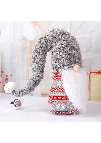 Örme Uzun Şapka Noel Cüce Gnome Bebek Süsleri Sevimli Ev Dekor Kutlama Masaüstü Dekor (A) (Yurt Dışından) indirimleri